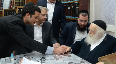 שר התורה קיבל אותם בחמימות