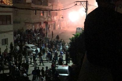 לפנות בוקר: קטטה המונית מלווה בזיקוקים ואבנים