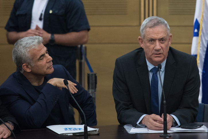 גנץ ולפיד, ראשי 'כחול לבן'