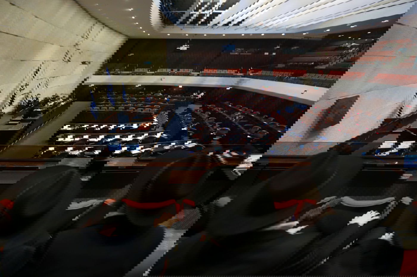 היום הדרמטי בכנסת - בעדשה של חיים גולדברג