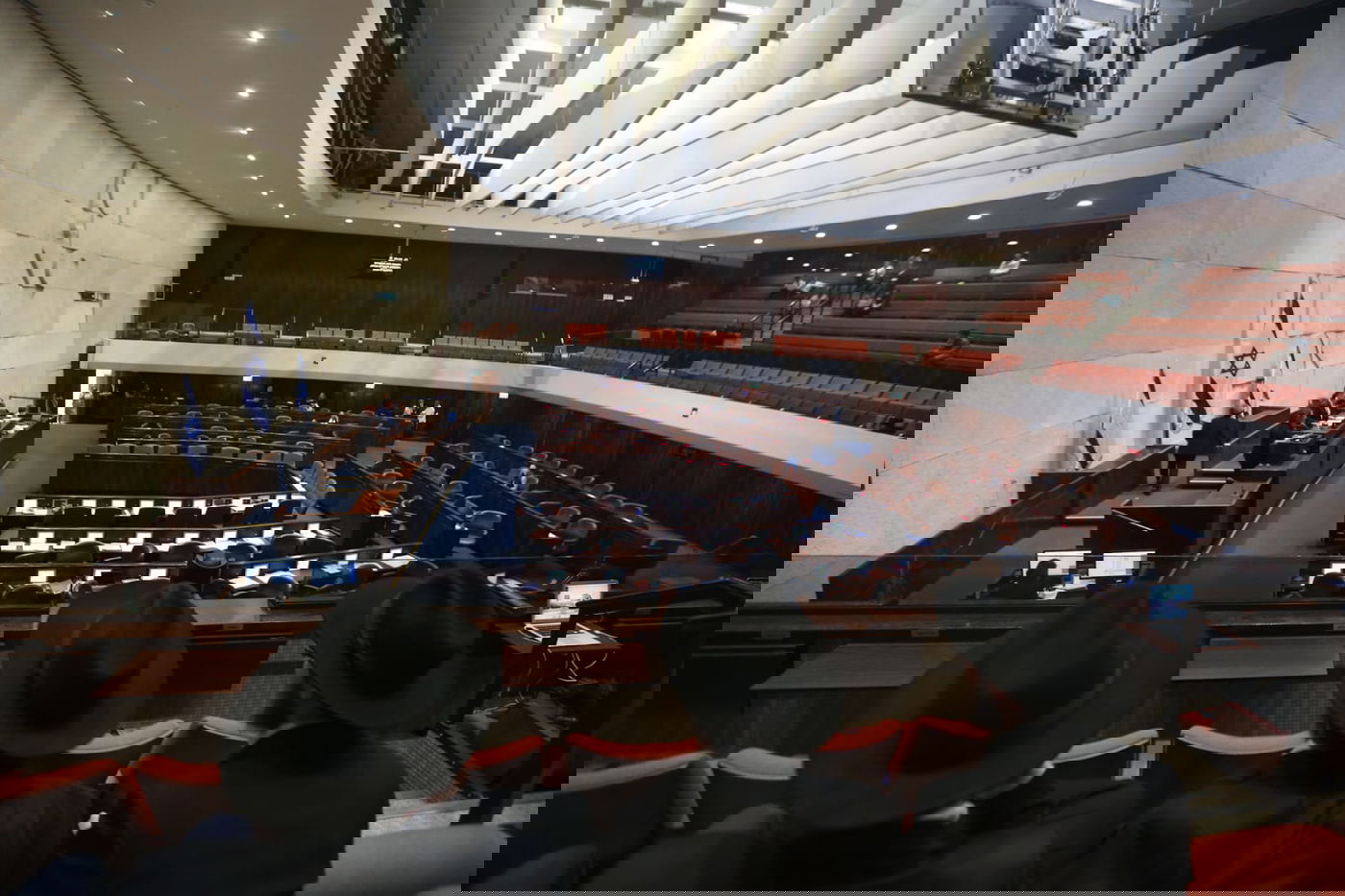 היום הדרמטי בכנסת - בעדשה של חיים גולדברג