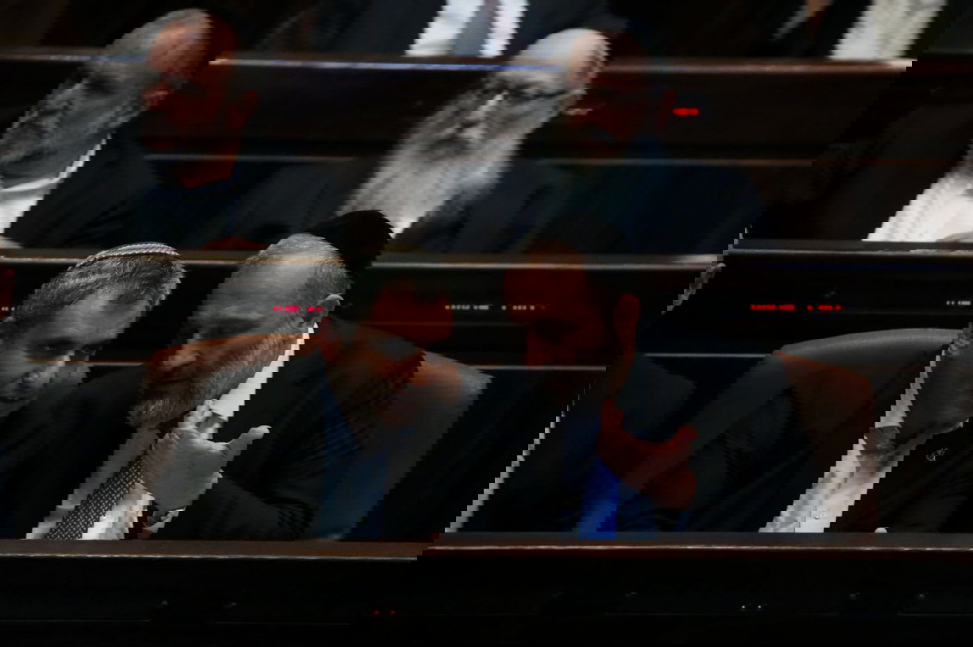 היום הדרמטי בכנסת - בעדשה של חיים גולדברג