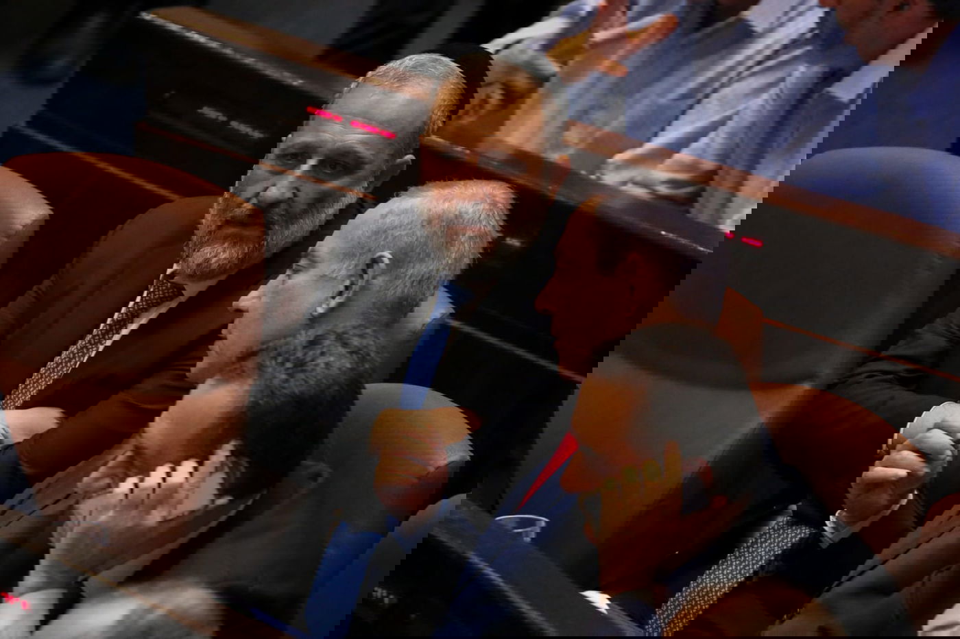 היום הדרמטי בכנסת - בעדשה של חיים גולדברג