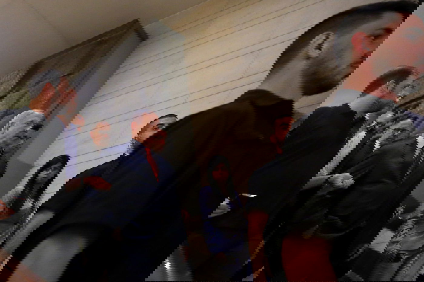 היום הדרמטי בכנסת - בעדשה של חיים גולדברג