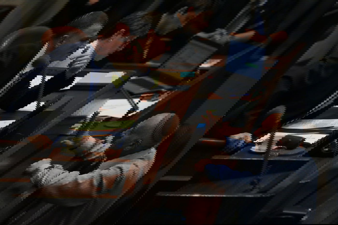 היום הדרמטי בכנסת - בעדשה של חיים גולדברג