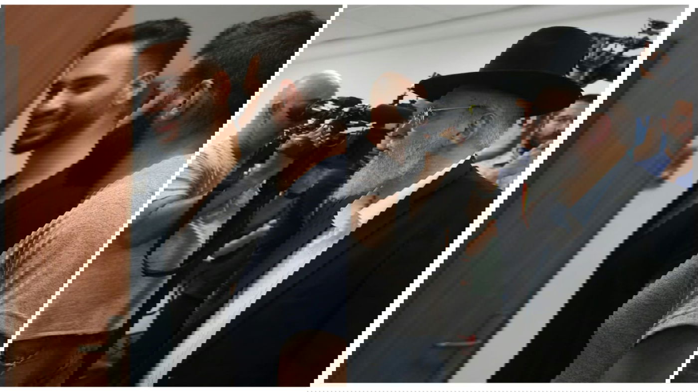 הרב אליהו סנדרוסי, ובנו החשוד נתנאל, היום