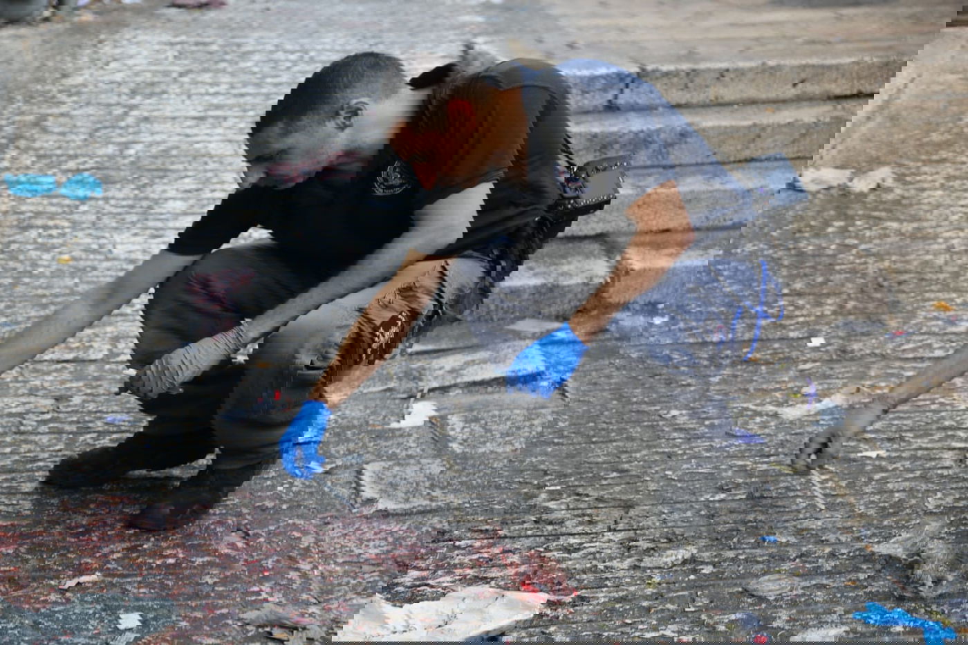 זירת הדקירה של האברך