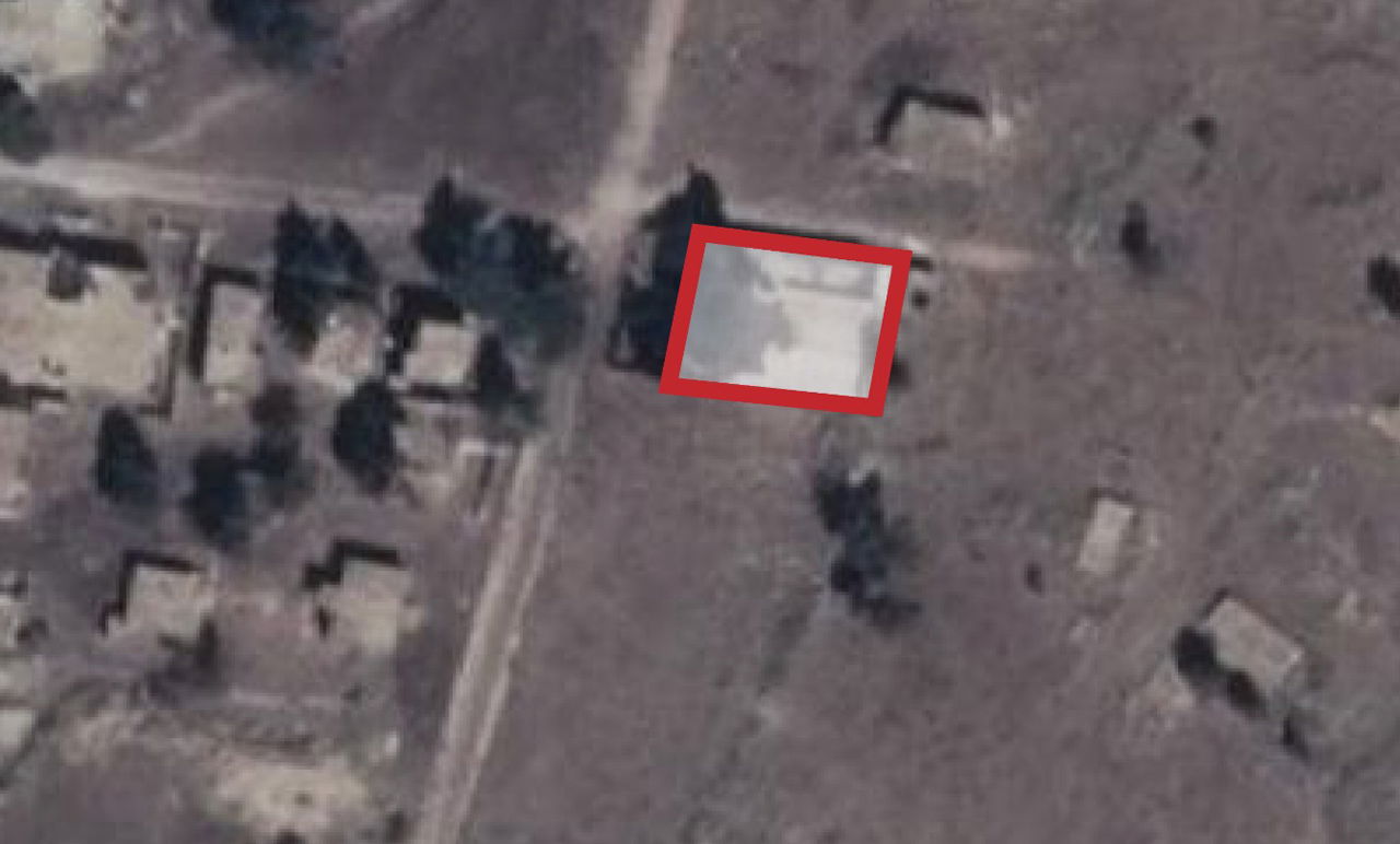 עמדת תצפית של צבא סוריה שהותקפה