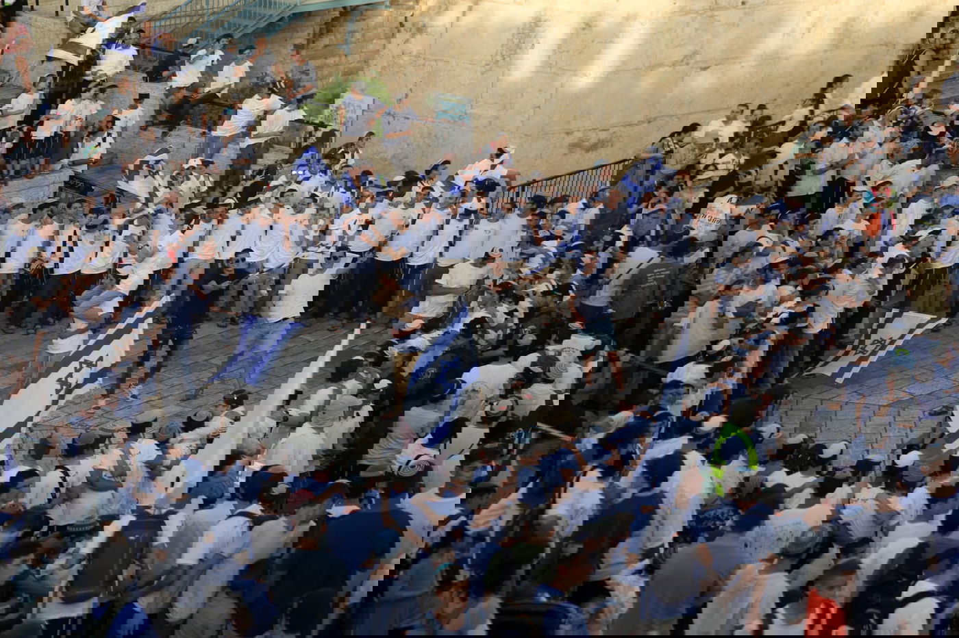 'ריקודגלים' ברחבת שער שכם • צפו בתיעוד