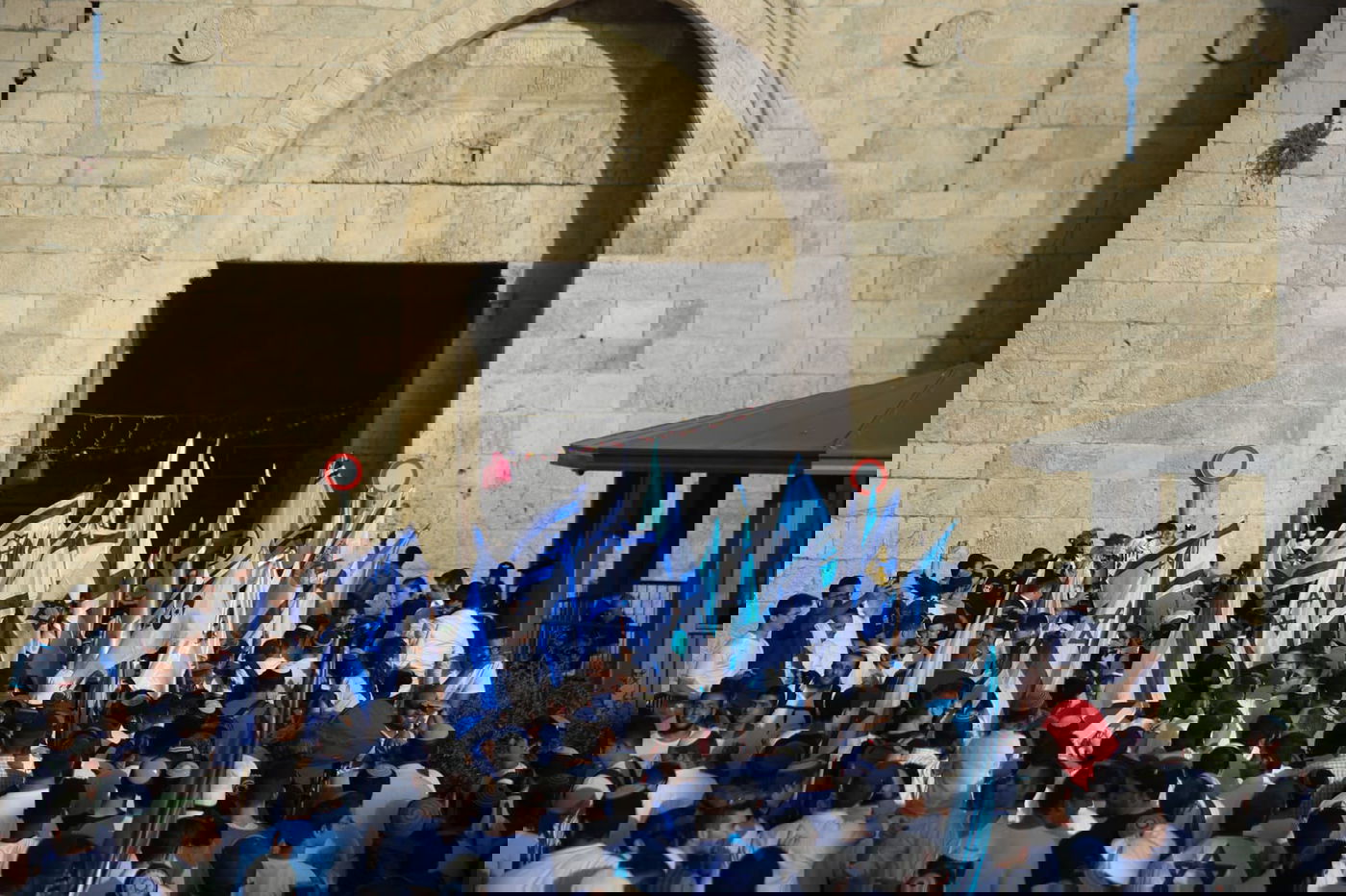 'ריקודגלים' ברחבת שער שכם • צפו בתיעוד