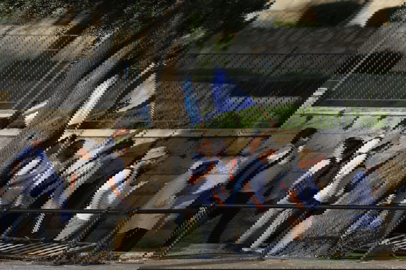 'ריקודגלים' ברחבת שער שכם • צפו בתיעוד