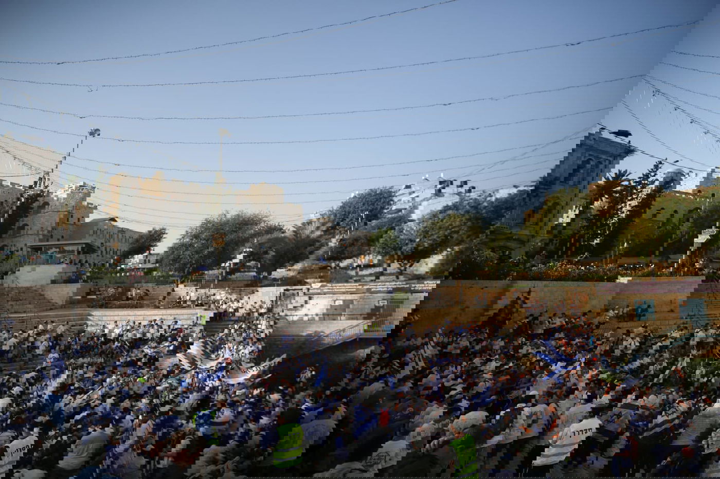 'ריקודגלים' ברחבת שער שכם • צפו בתיעוד