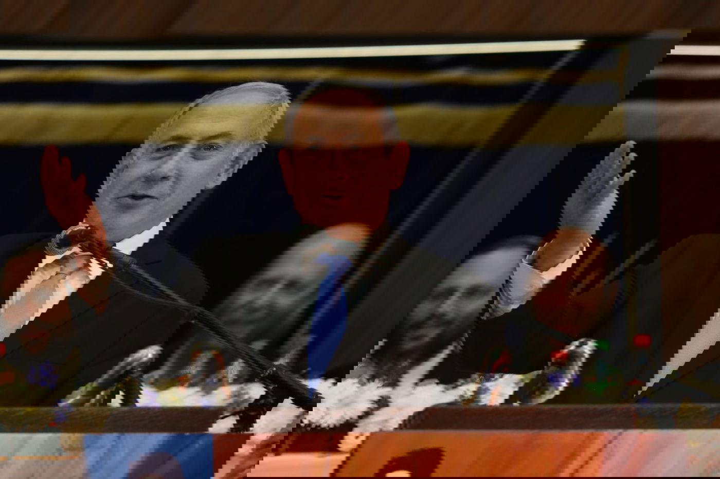 נתניהו חגג את יום ירושלים במרכז הרב • צפו