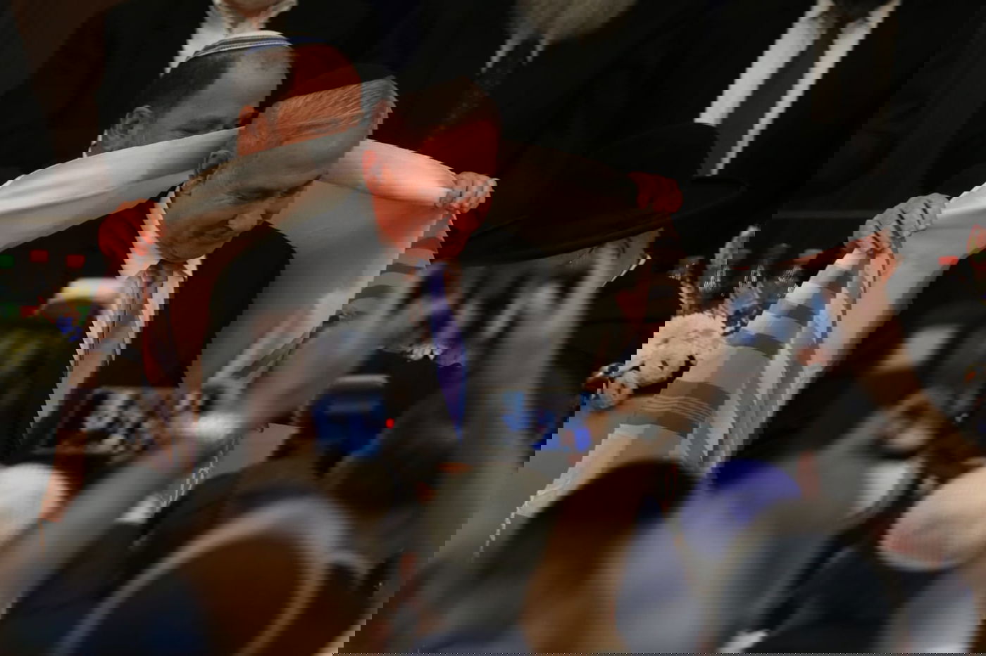 נתניהו חגג את יום ירושלים במרכז הרב • צפו