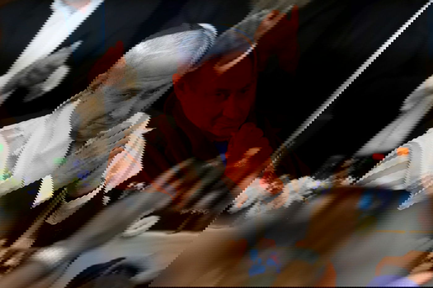 נתניהו חגג את יום ירושלים במרכז הרב • צפו