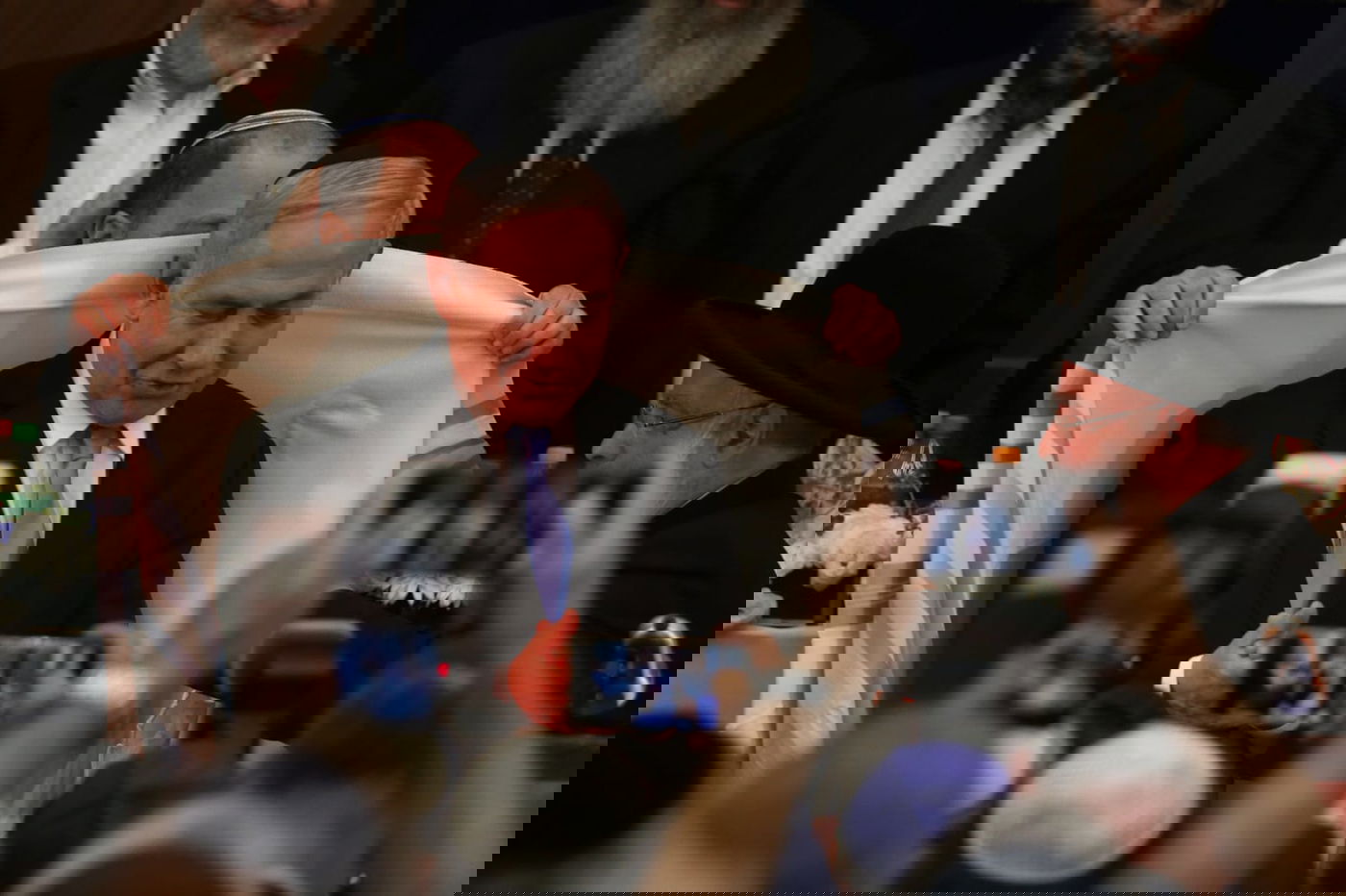 נתניהו חגג את יום ירושלים במרכז הרב • צפו