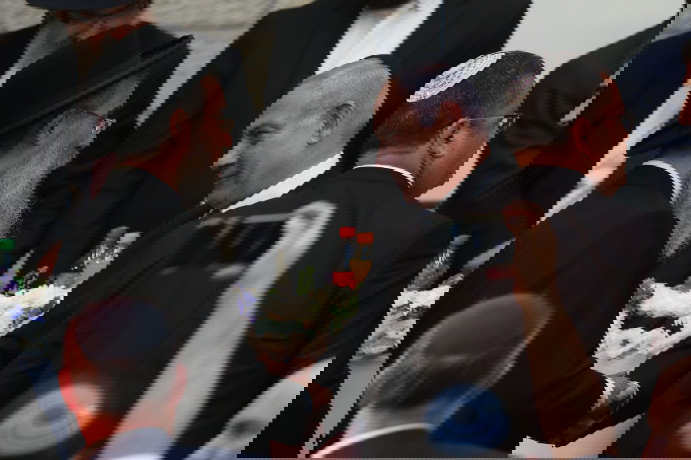 נתניהו חגג את יום ירושלים במרכז הרב • צפו