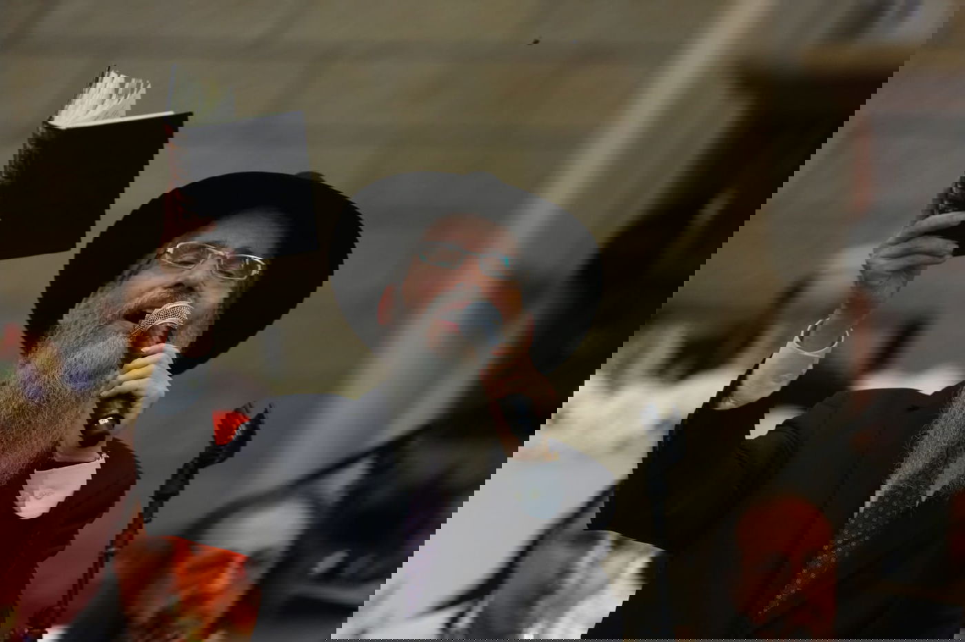 נתניהו חגג את יום ירושלים במרכז הרב • צפו