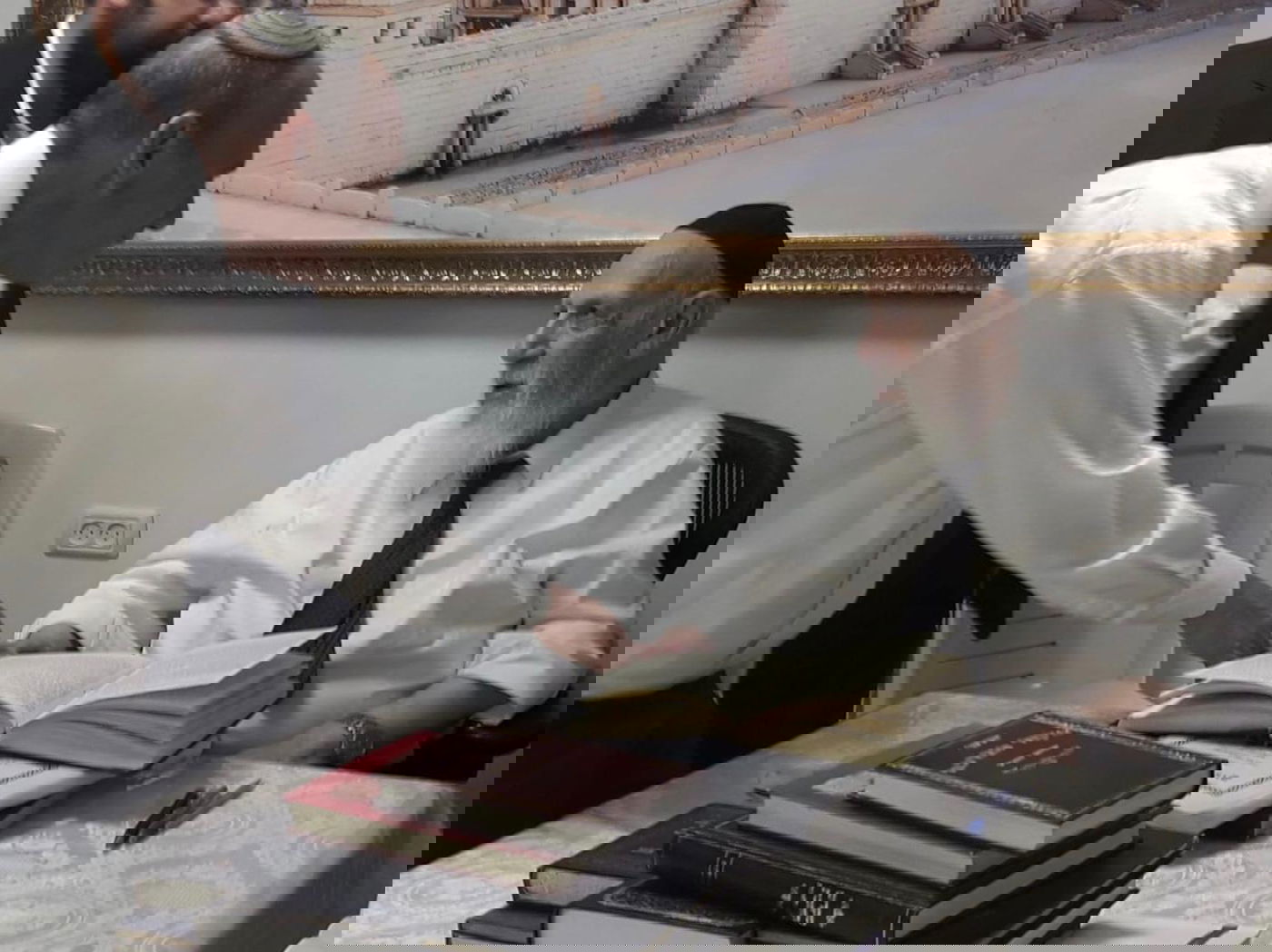 מבקר המדינה מתניהו אנגלמן התברך אצל נשיא המועצת