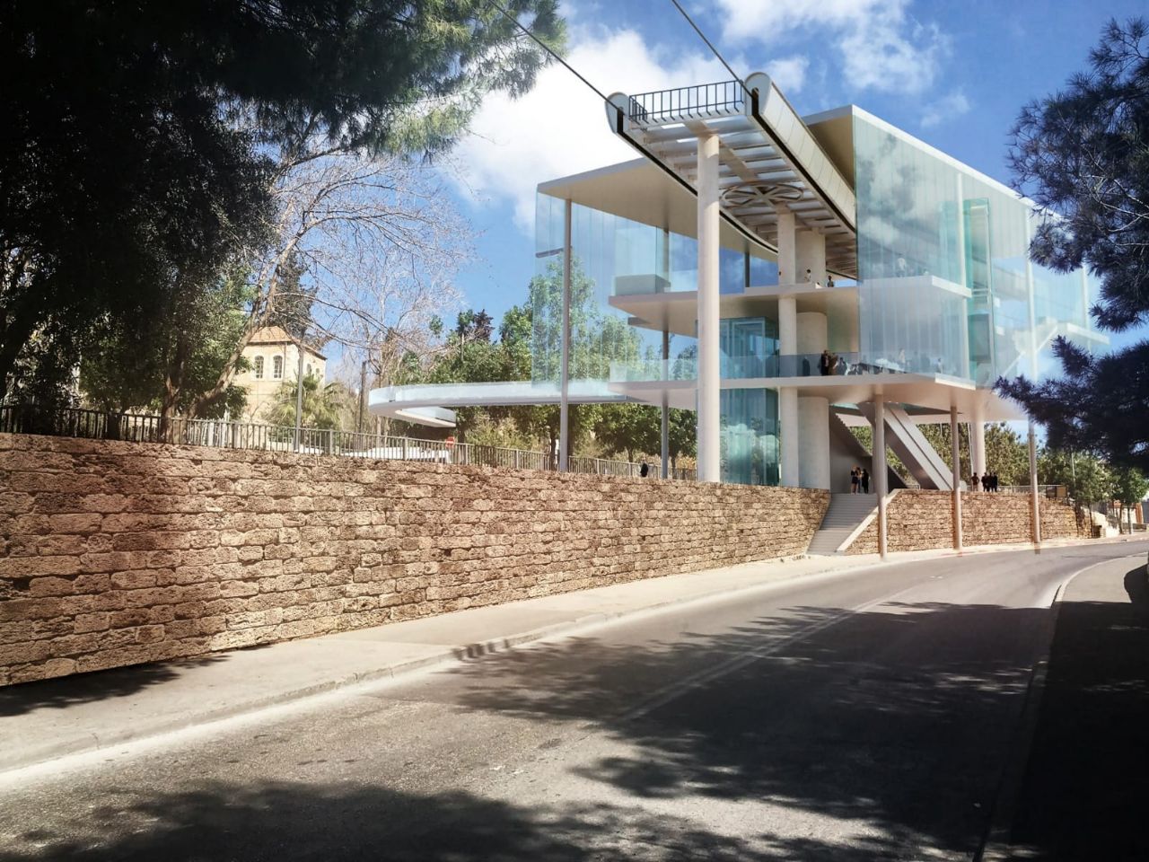 תכנית הרכבל לכותל אושרה, הועברה לממשלה