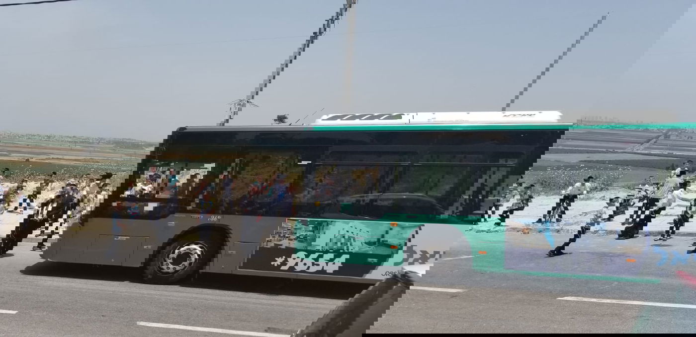 מקום עצירת האוטובוס