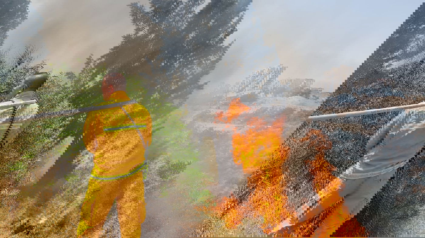 הושגה שליטה על האש בירושלים; התושבים שבו לבתיהם