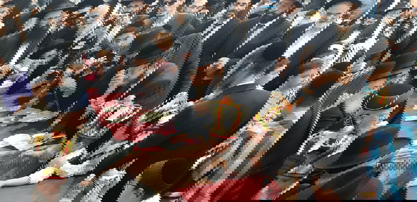 בראשות הראש"ל: הילדים קיבלו את התורה