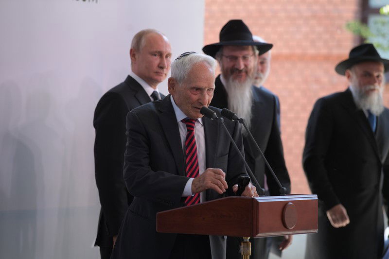 ברוסיה חנכו אנדרטה לקדושי השואה הי"ד