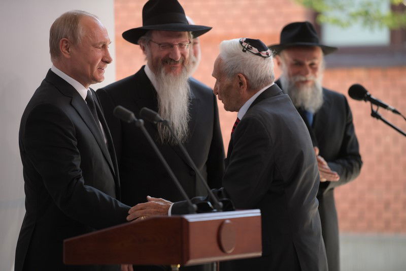 ברוסיה חנכו אנדרטה לקדושי השואה הי"ד
