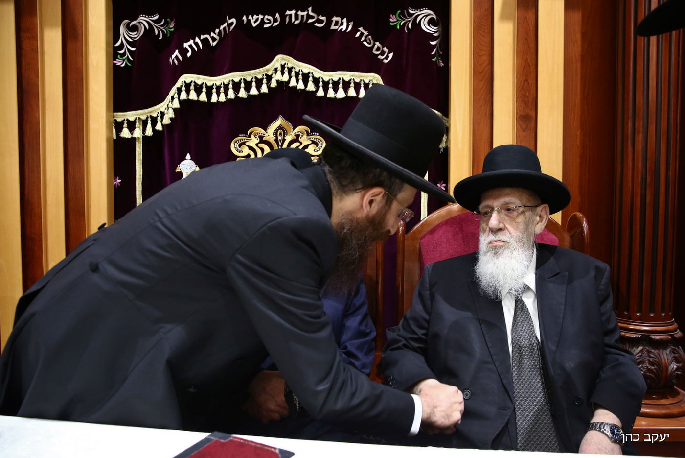 נשיא המועצת חיזק את ישיבת באר יהודה