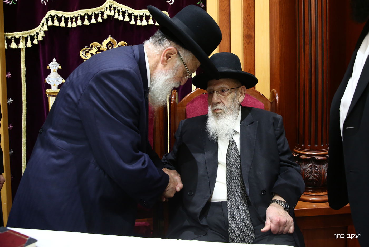 נשיא המועצת חיזק את ישיבת באר יהודה