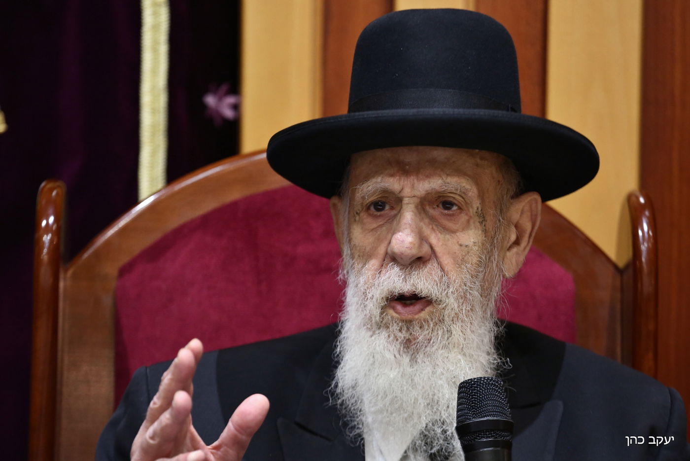 נשיא המועצת חיזק את ישיבת באר יהודה