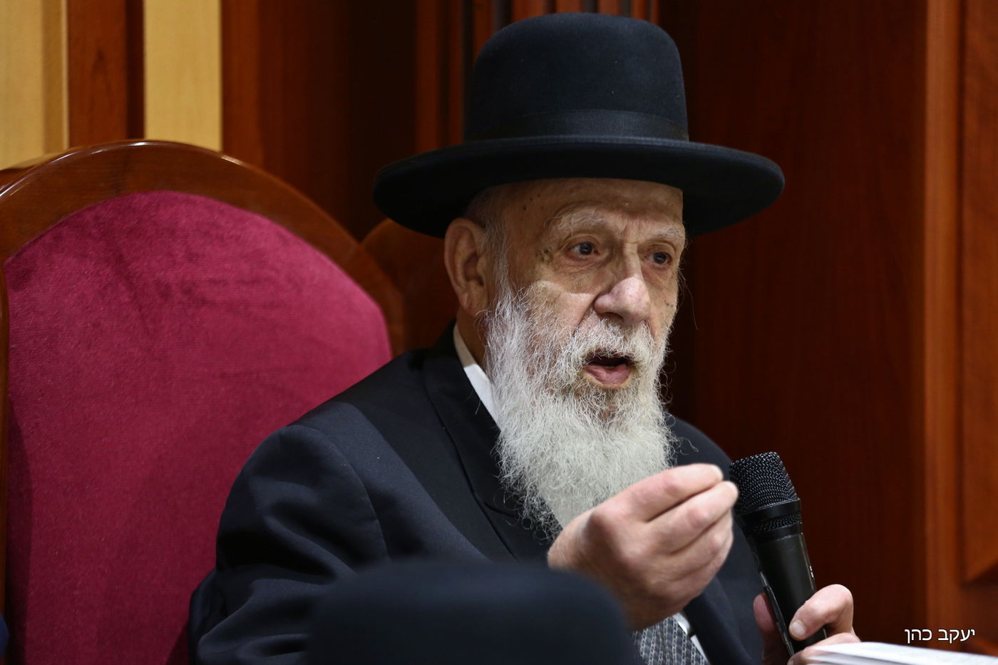 נשיא המועצת חיזק את ישיבת באר יהודה