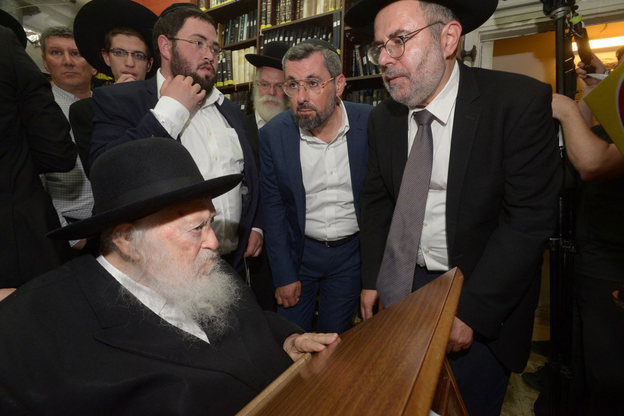 כך קיבל מרן שר התורה את ערב חג מתן תורה