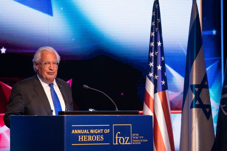 השגריר בארץ תמך בסיפוח, ארה"ב הבהירה