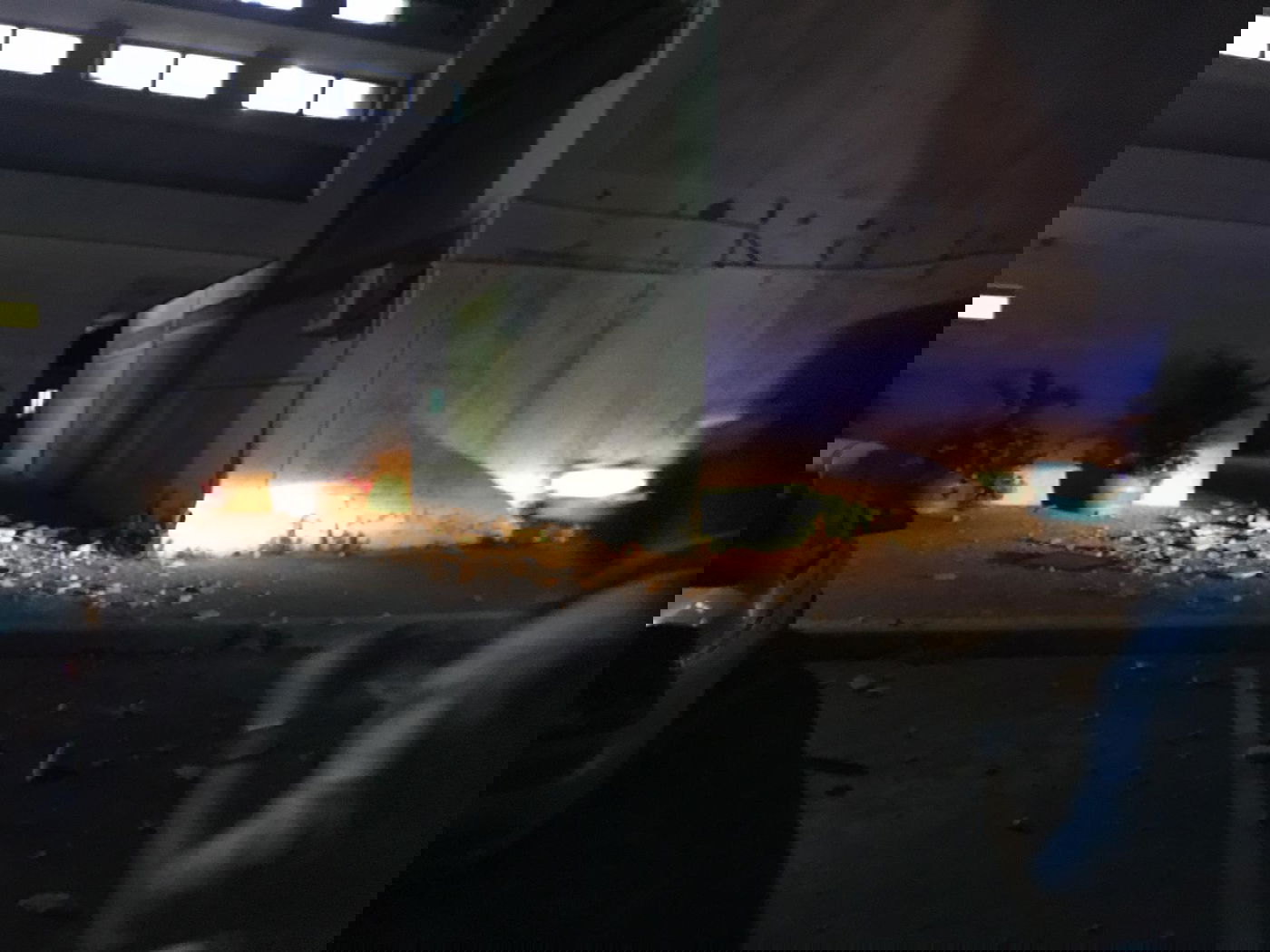 רקטה שוגרה מעזה ופגעה בישיבה בשדרות