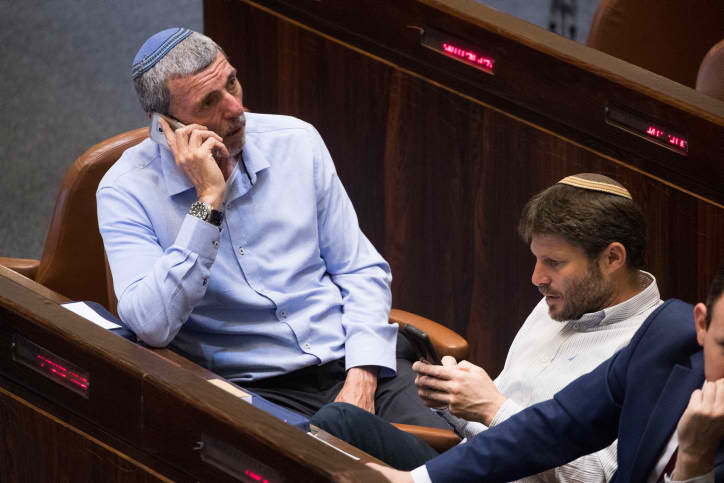 חברי הכנסת סמוטריץ' ופרץ