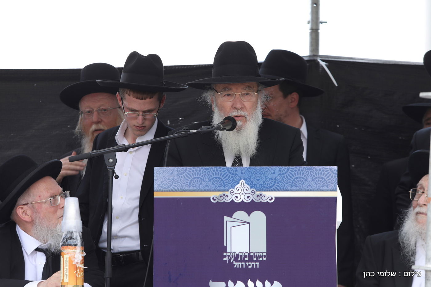 הגר"ח קנייבסקי ביקר בת"ת 'סוכת דוד' ובסמינר 'דרכי רחל'