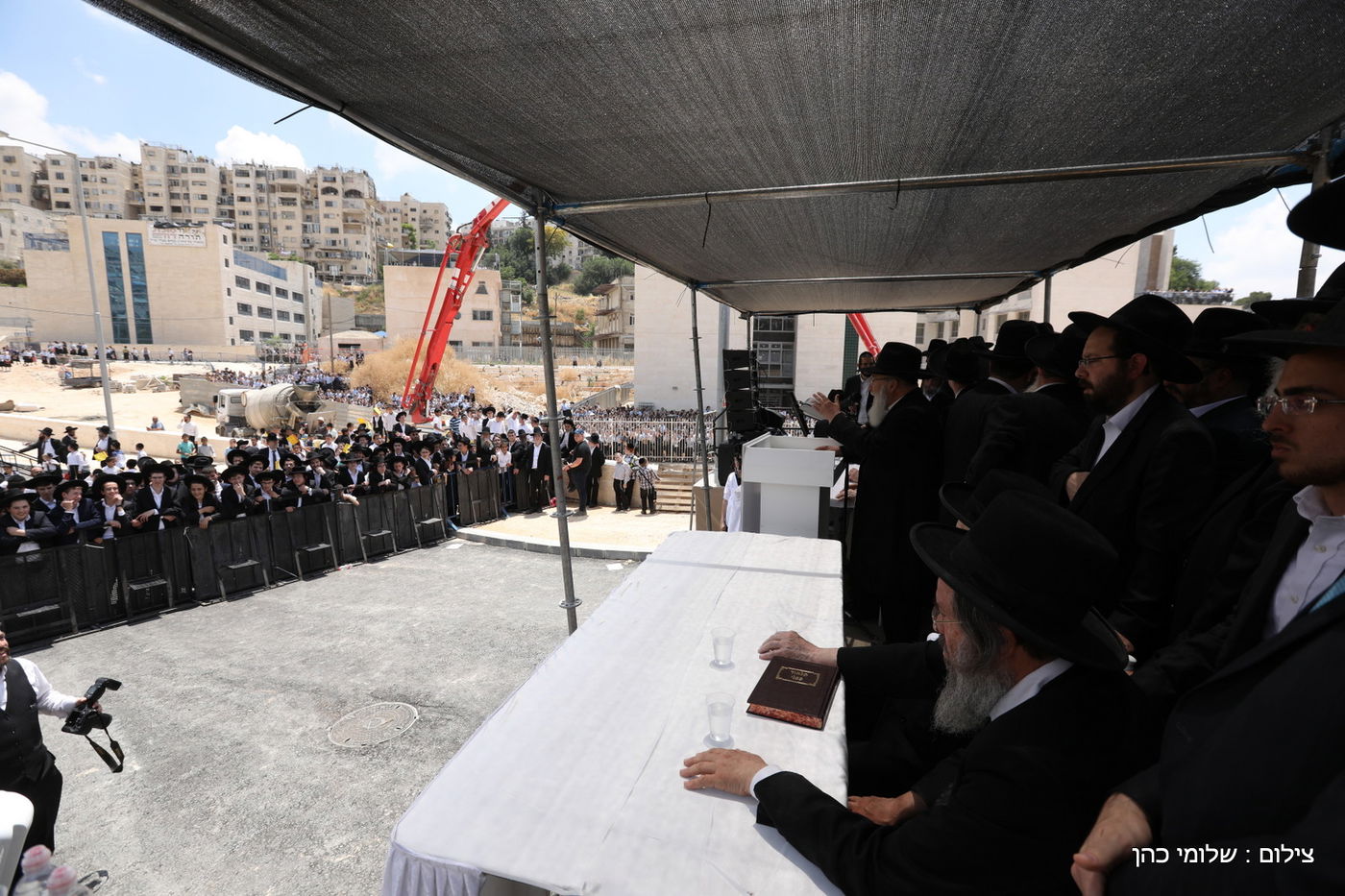 הגר"ח קנייבסקי ביקר בת"ת 'סוכת דוד' ובסמינר 'דרכי רחל'