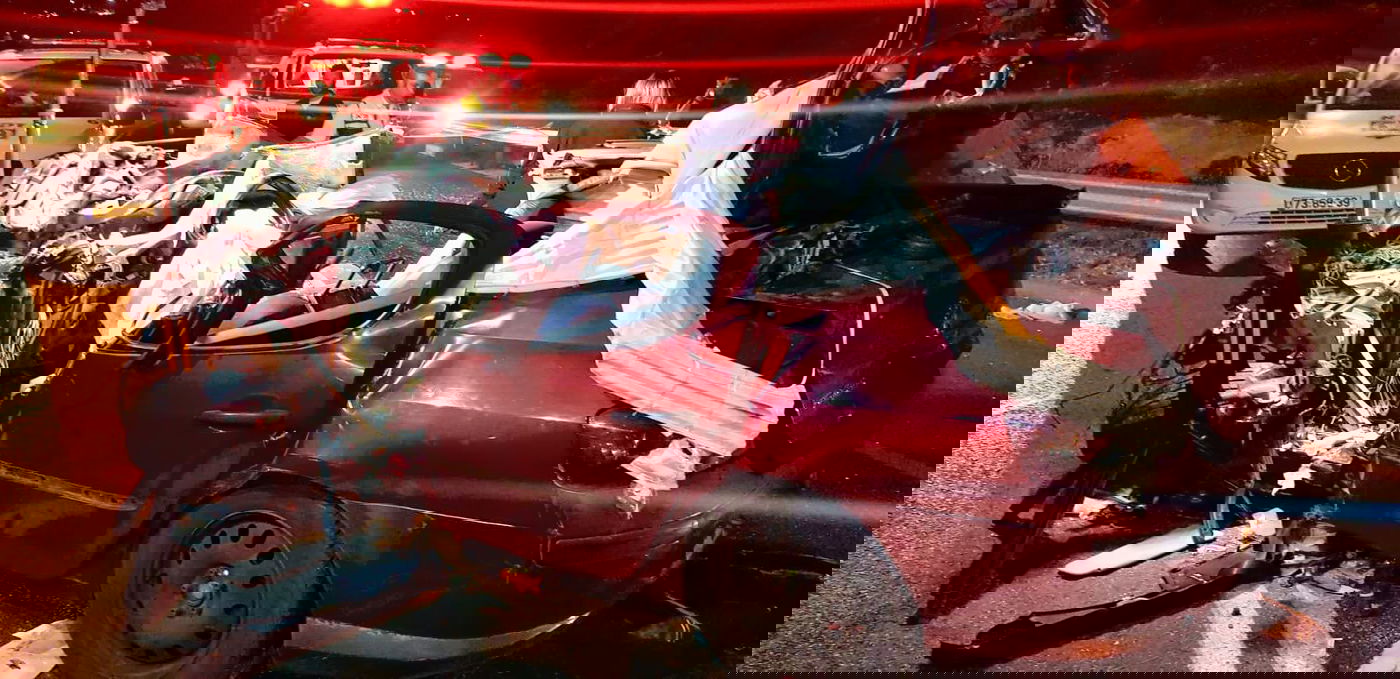 זירת התאונה, הלילה