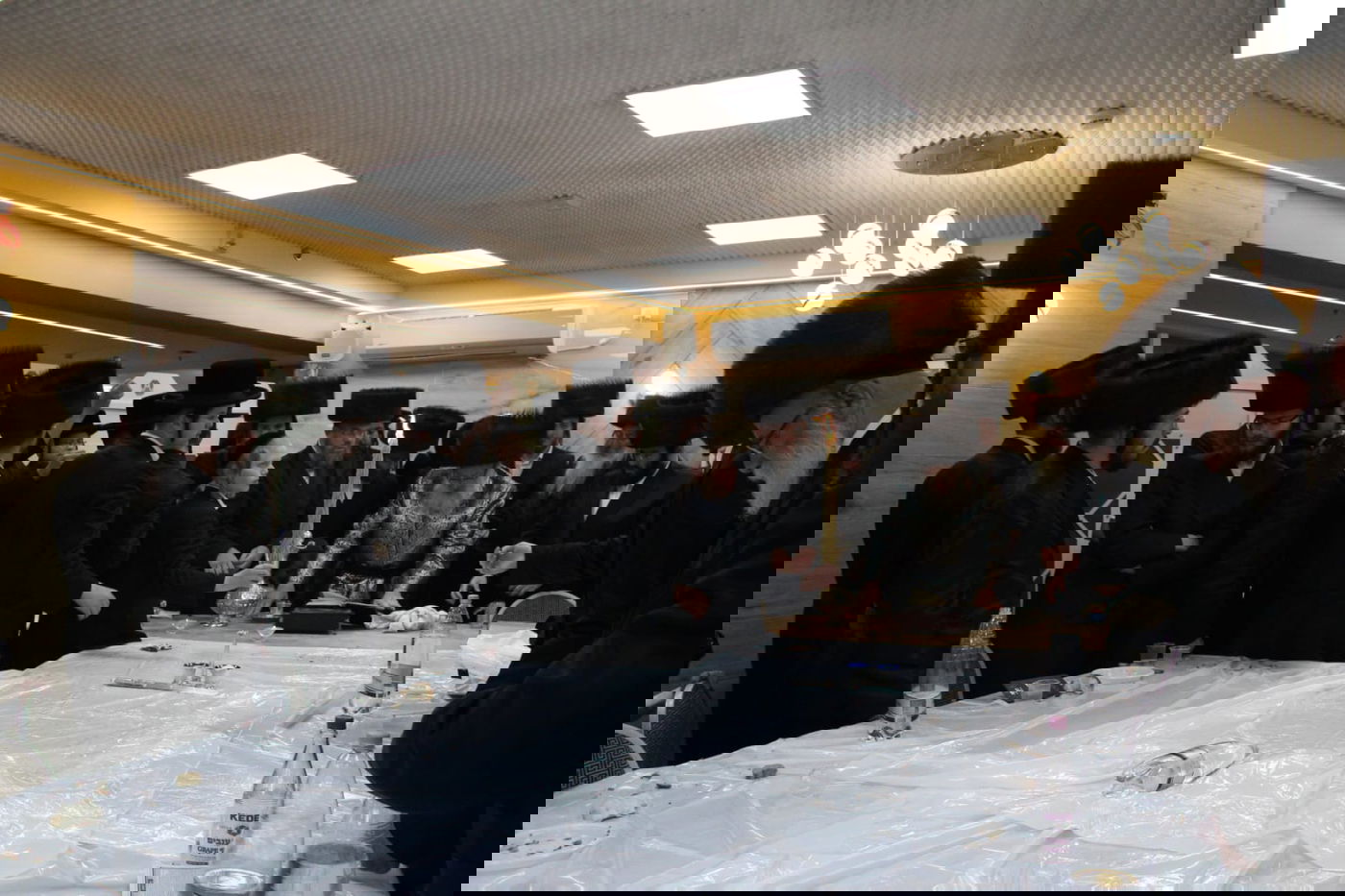 תיעוד: האדמו"ר מספינקא-ארה"ב ב'הבדלה'