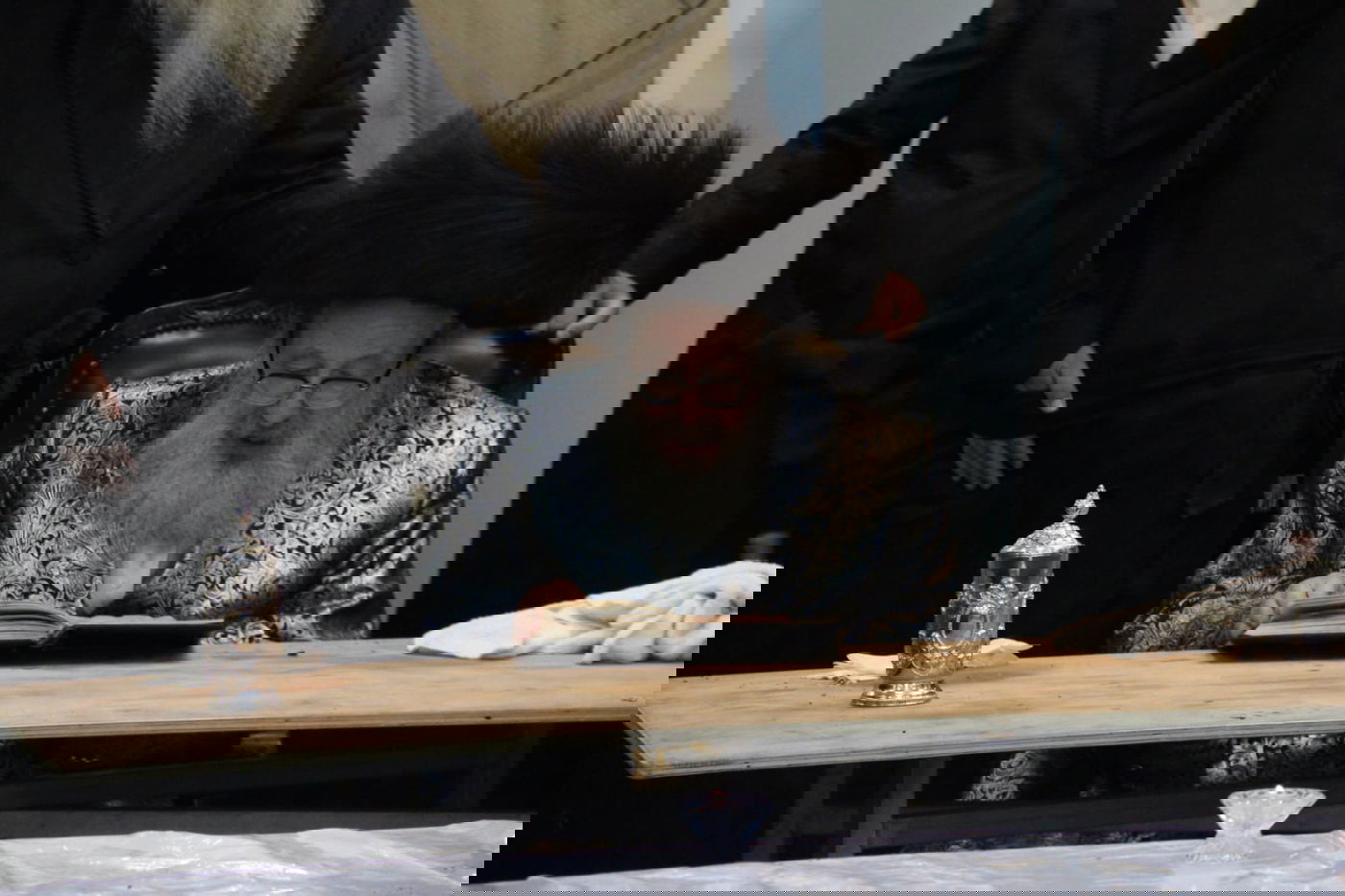 תיעוד: האדמו"ר מספינקא-ארה"ב ב'הבדלה'