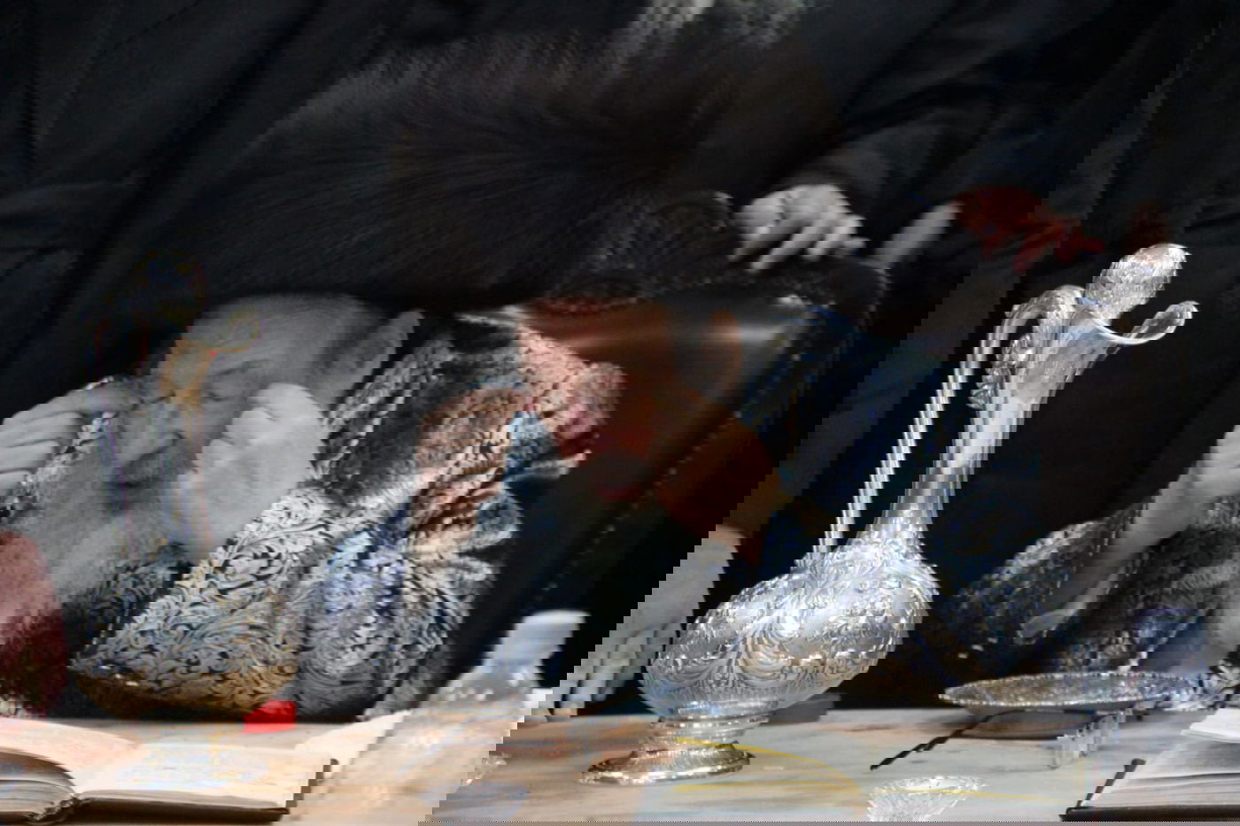 תיעוד: האדמו"ר מספינקא-ארה"ב ב'הבדלה'