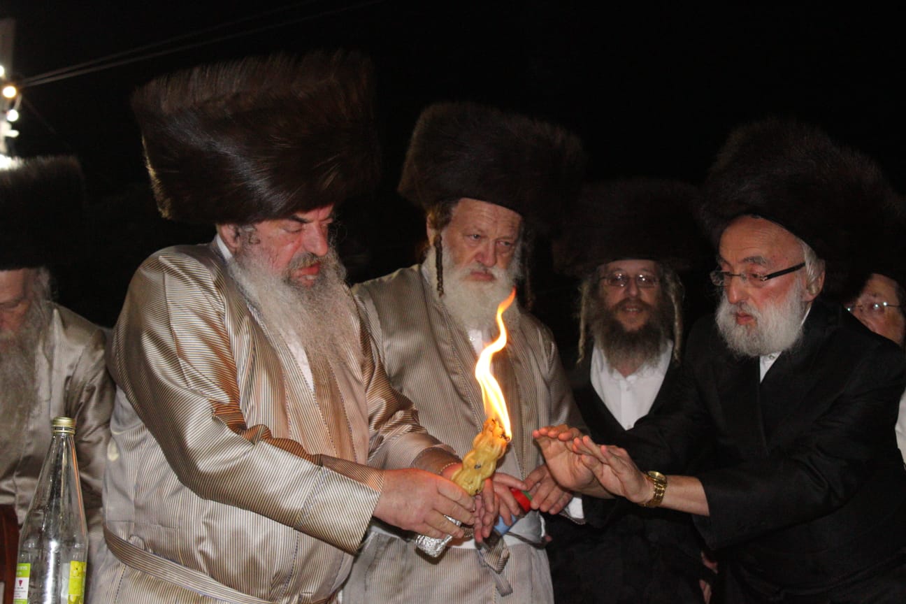 בראשות הרבי: הלעלובר'ס כבשו את מירון