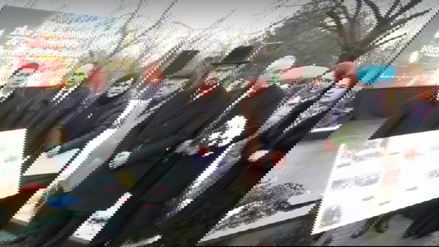 הרב עם הנשיא