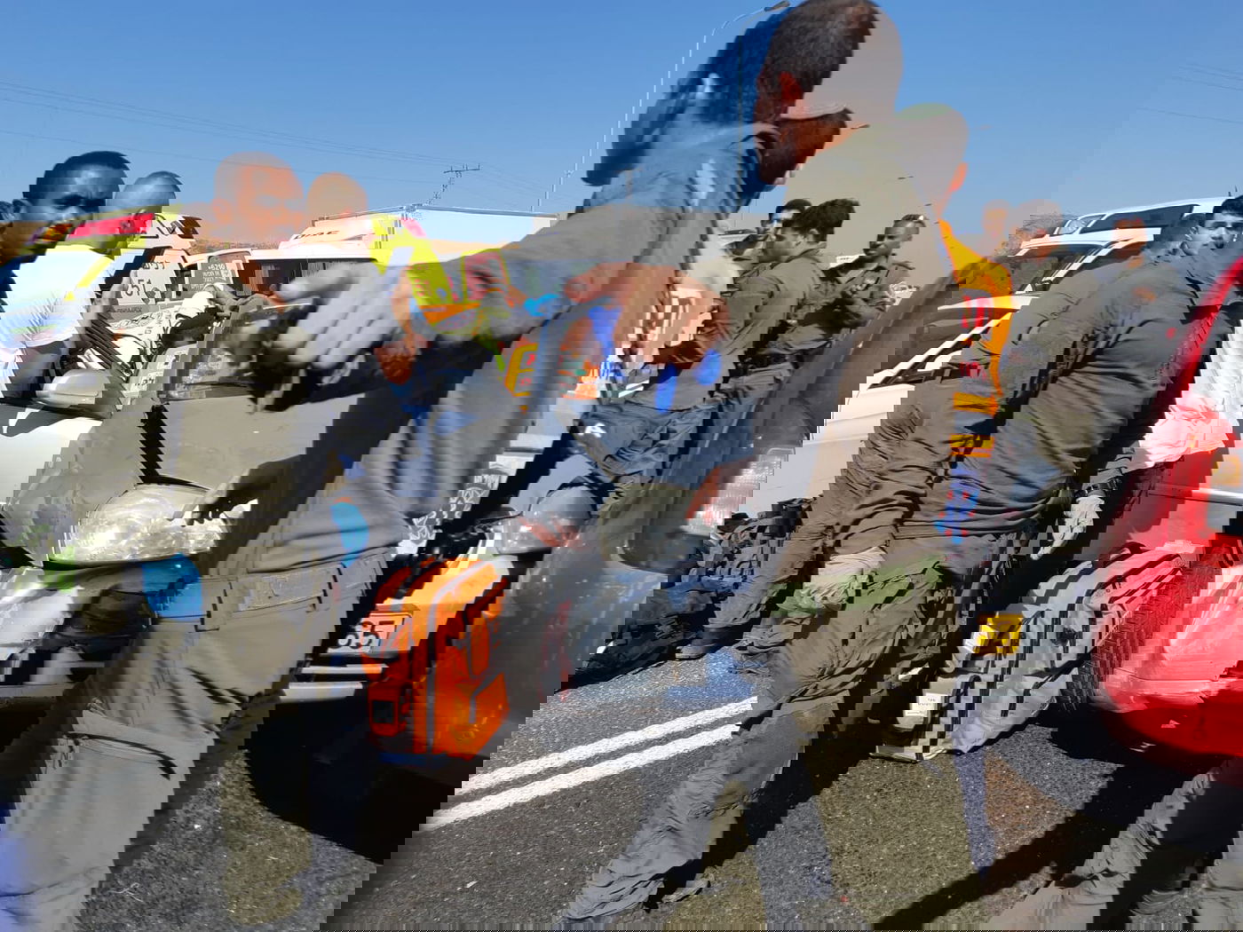 זירת התאונה