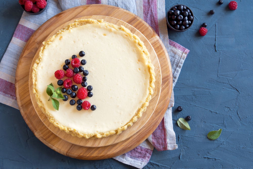 עוגת גבינה לא שגרתית עם 4 שכבות