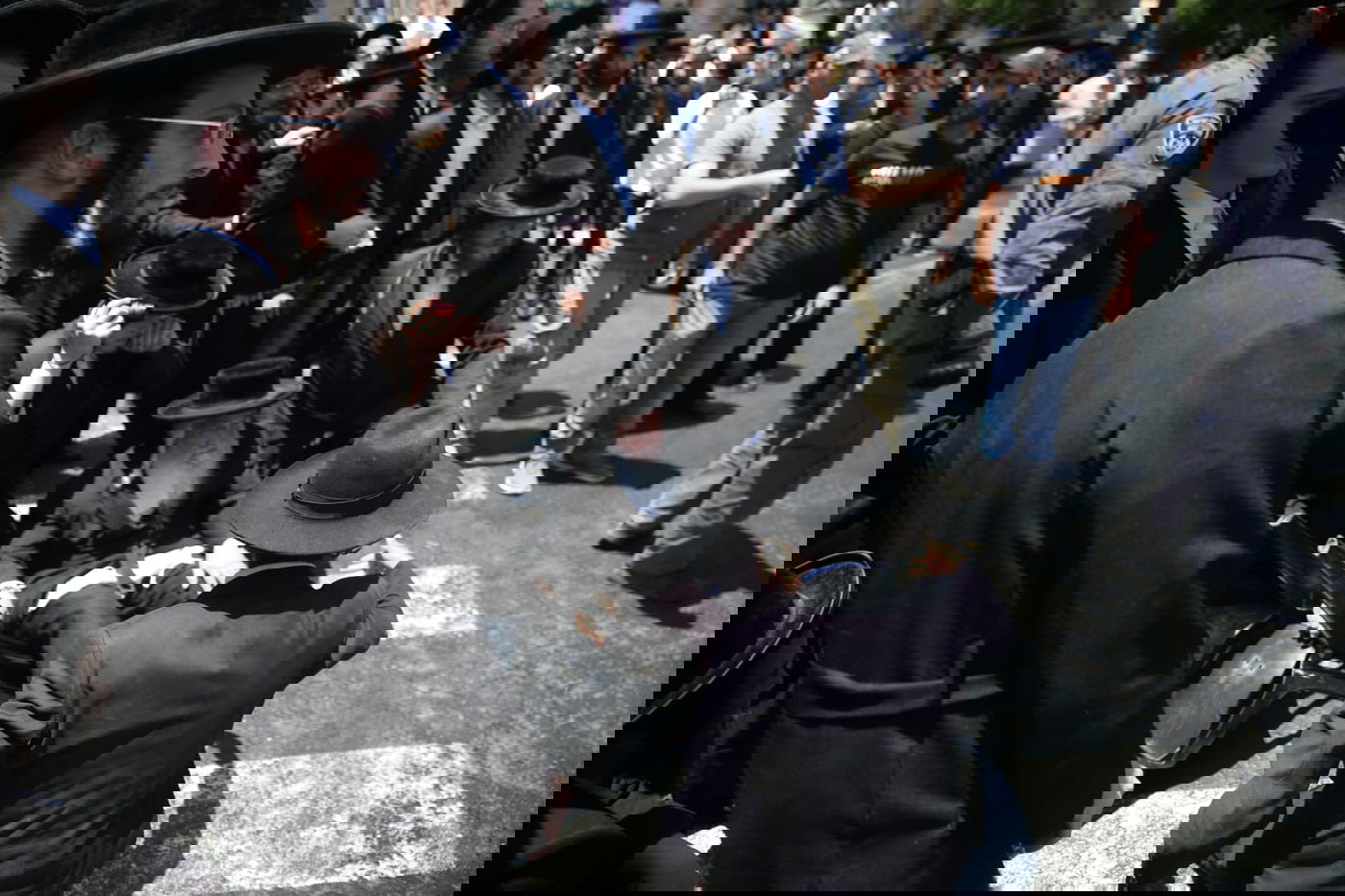 הפגנה אלימה בירושלים בעקבות מעצר הבנות