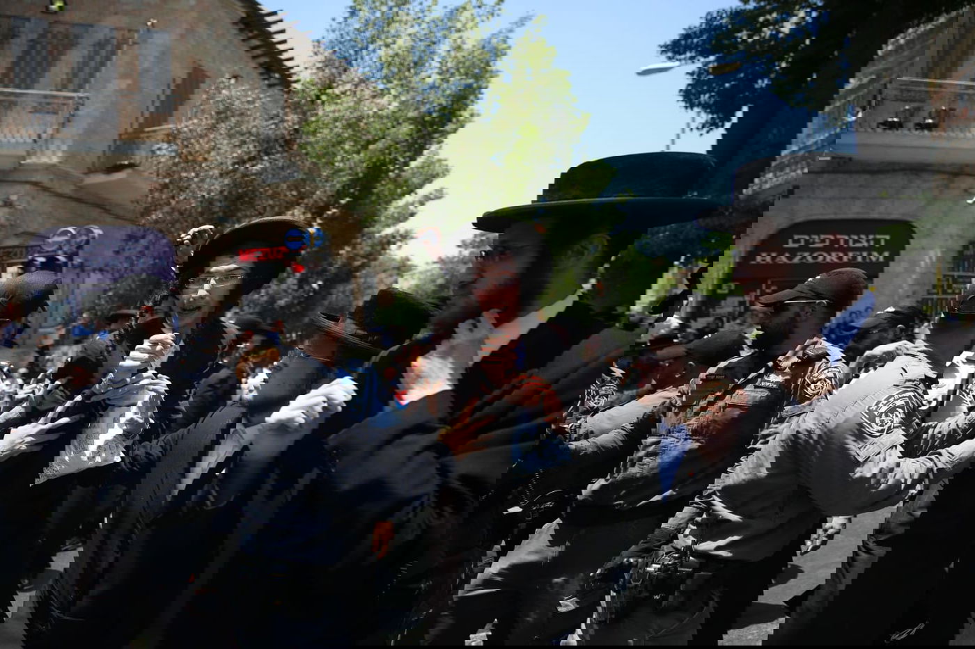 הפגנה אלימה בירושלים בעקבות מעצר הבנות