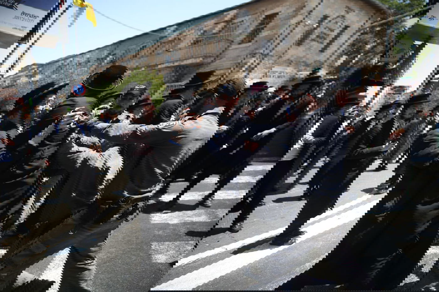 הפגנה אלימה בירושלים בעקבות מעצר הבנות